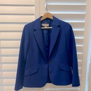 Hobbs Blue Single Button Tailored Blazer US Size 4